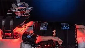 Red light therapy bed
